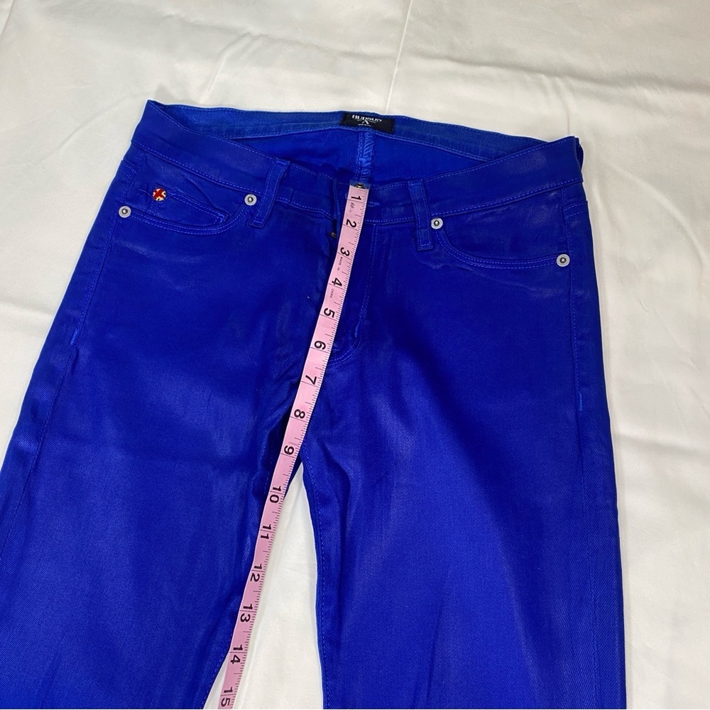 Women’s Hudson Blue/metallic skinny style pants Size 27 - Picture 6 of 16